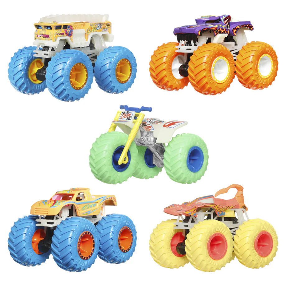 Hot Wheels Glow-In-The-Dark Monster Truck (Assorted)