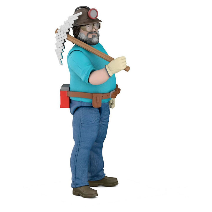 Mattel Minecraft Movie Explosive Minecart Escape Pack with Steve Action Figure (10 cm)