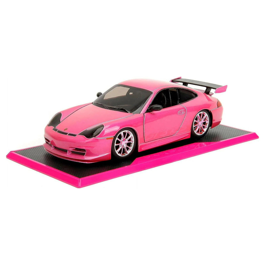 Jada Pink Slips Tokyo Drift Porsche 911 GT-3 Die-cast Car (Pink)