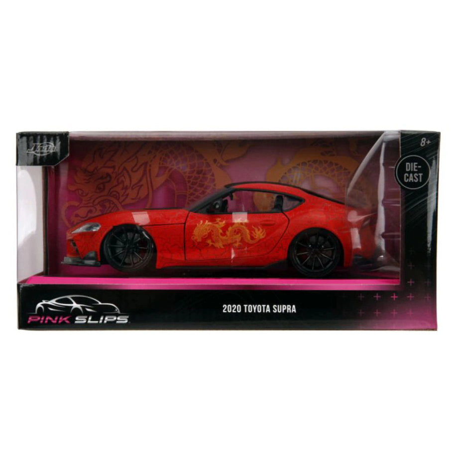 Jada Pink Slips Tokyo Drift 2020 Toyota Supra Die-cast Car  (Red)