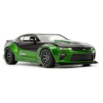 Jada Pink Slips 2016 Chevrolet Camaro Ivan Die-cast Car (Green/Black)