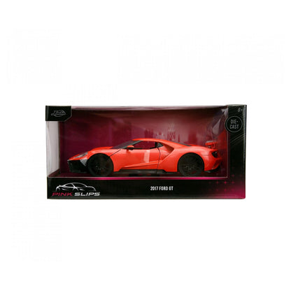 Jada Pink Slips 2017 Ford GT Die-cast Car (Red/Black)