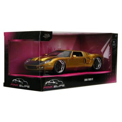 Jada Pink Slips Ford GT Die-cast Car (Gold)