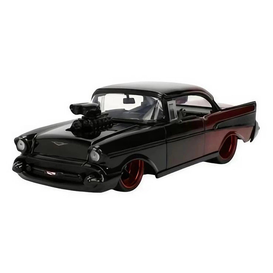 Jada Pink Slips Chevrolet Bel Air Die-cast Car (Black/Red)
