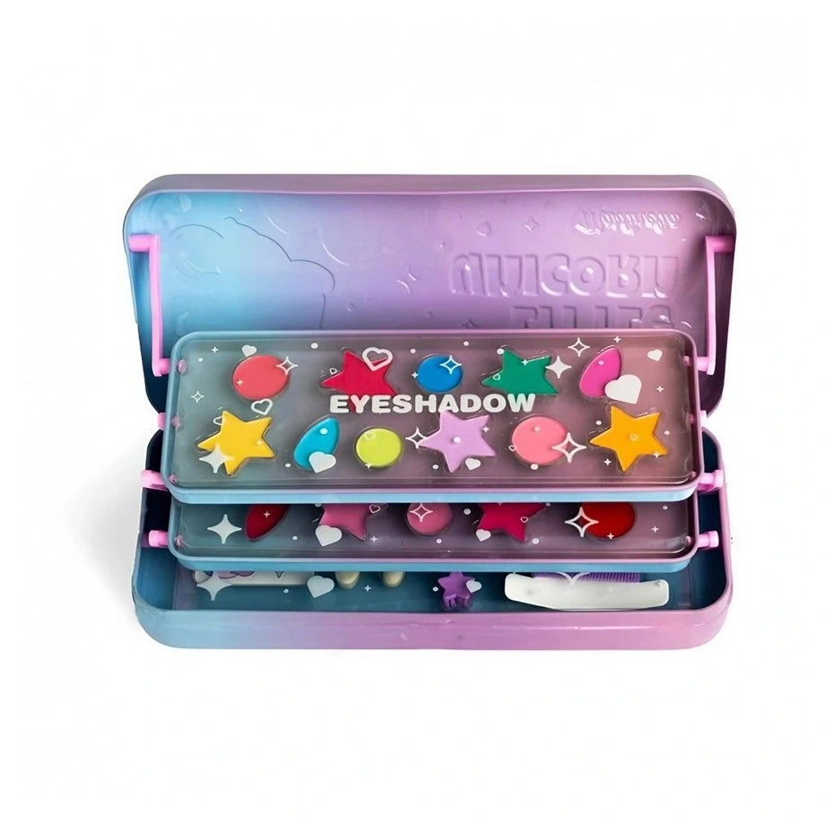 Martinelia Little Unicorn 3-Tier Makeup Tin Case