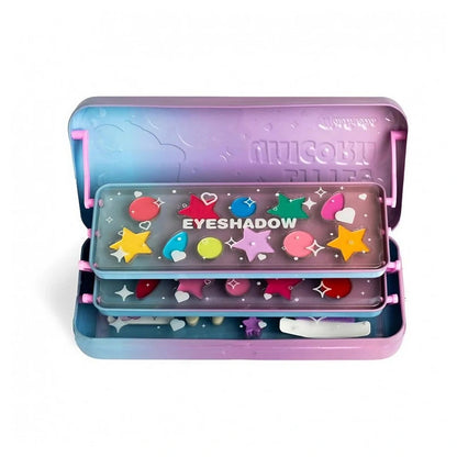 Martinelia Little Unicorn 3-Tier Makeup Tin Case