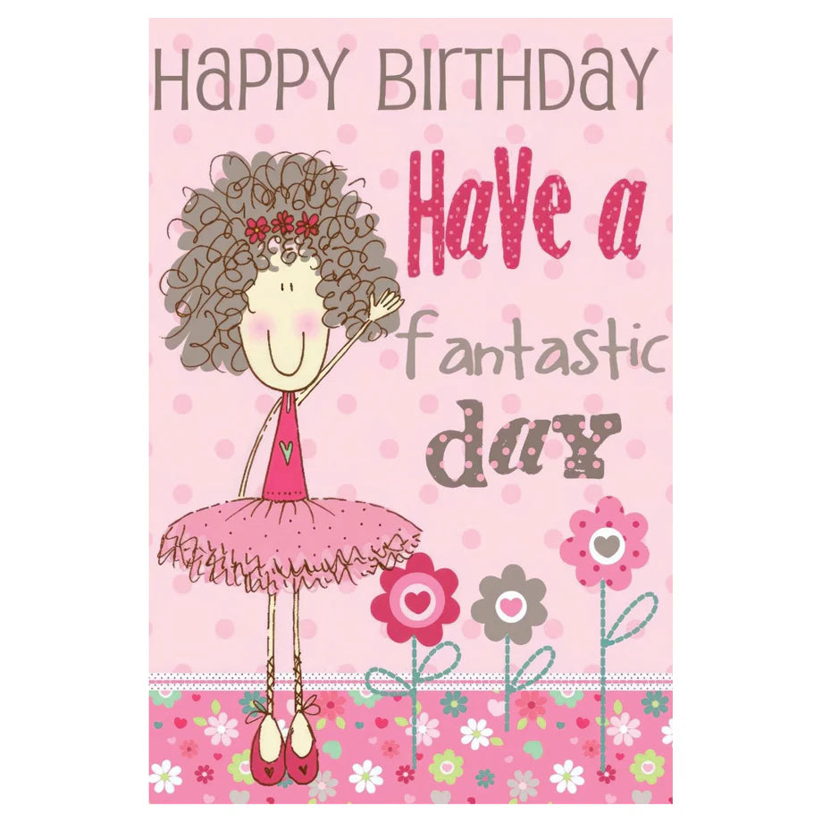 Pigment Happy Birthday Have a Fantastic Day Greeting Card