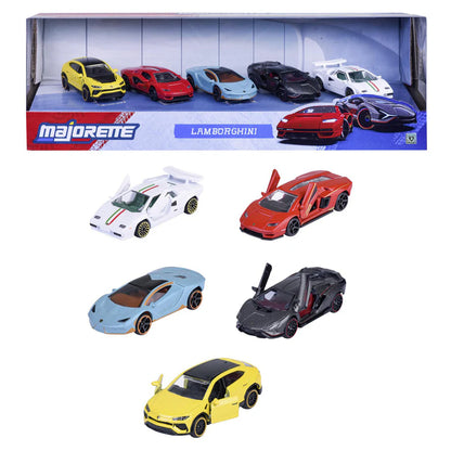 Majorette Lamborghini Die-cast Cars Gift Pack Pack of 5 (6.25 cm)