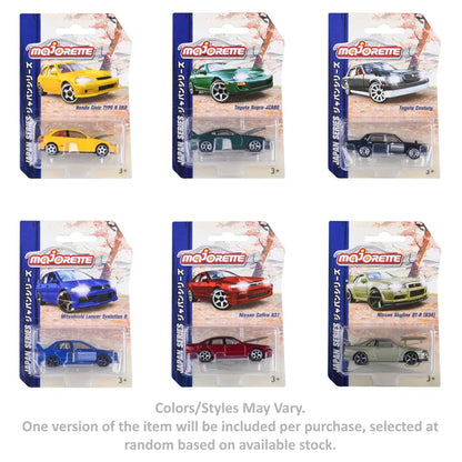 Majorette Japan Series Jdm Legends Die-Cast Vehicle (Assorted, 7.5 Cm)