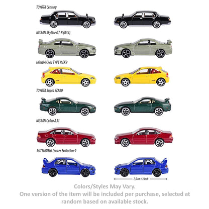 Majorette Japan Series Jdm Legends Die-Cast Vehicle (Assorted, 7.5 Cm)