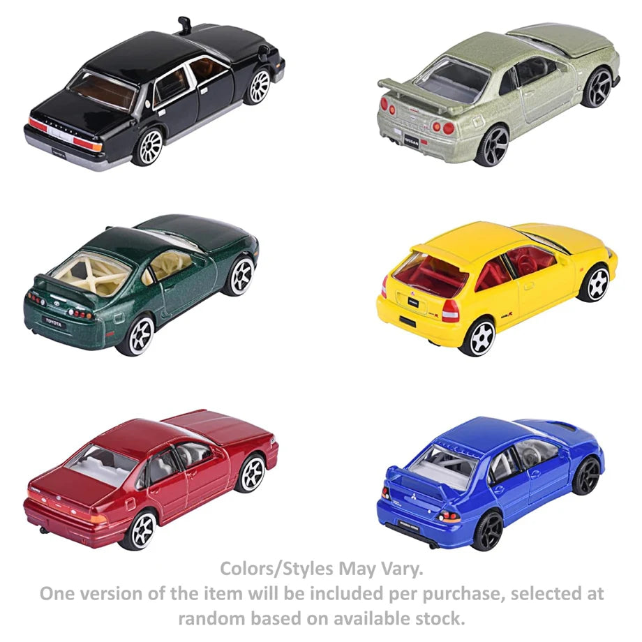Majorette Japan Series Jdm Legends Die-Cast Vehicle (Assorted, 7.5 Cm)