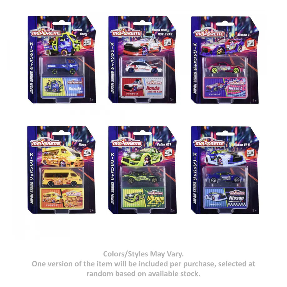 Majorette Japan Series Deluxe Die-cast Car 7.5 cm (Assorted)
