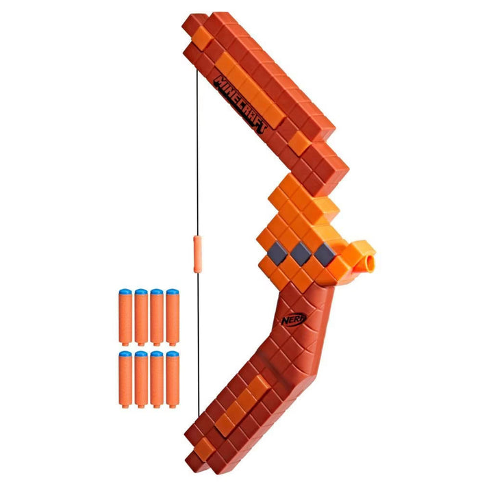 Nerf Minecraft Bow Dart Blaster with 8 Darts