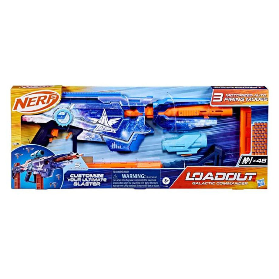 Nerf Loadout Galactic Commander Blaster with 48 Darts