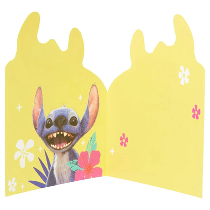 UK Greetings Disney Lilo & Stitch Happy Vibes Greeting Card (15.9 x 18.4 cm)
