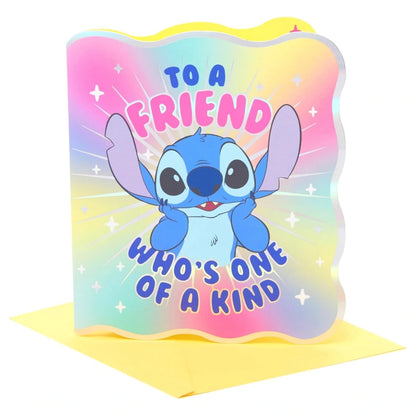 Uk Greetings Disney Lilo & Stitch One Of A Kind Greeting Card (15.9 X 18.4 Cm)