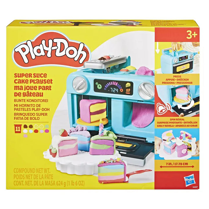 Play-Doh Super Slice Cake Playset (624 g)
