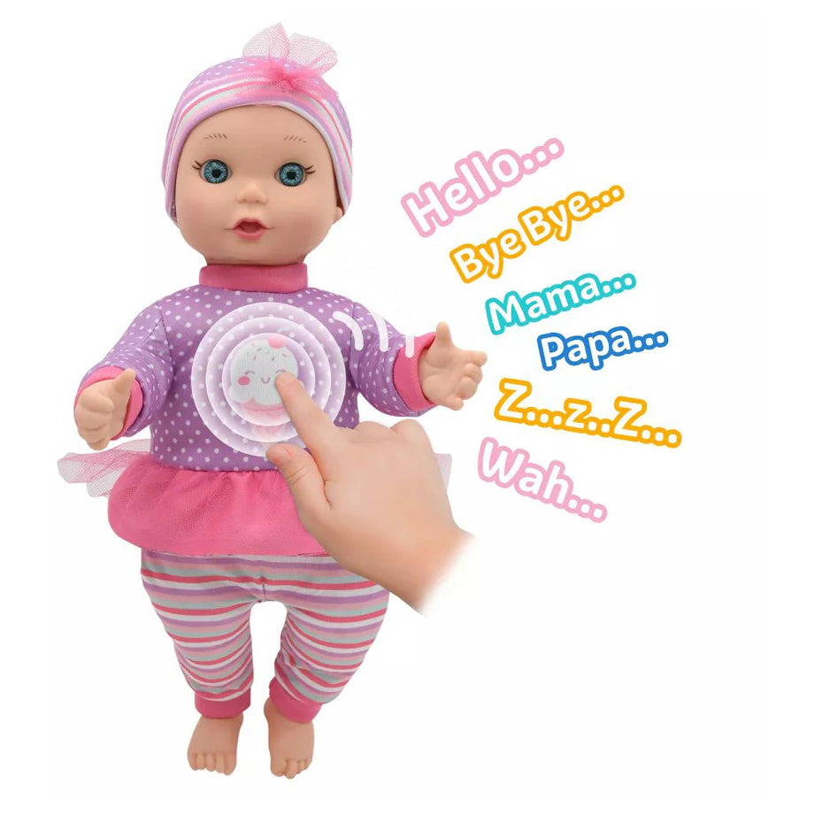 Little Darlings New Adventures Talking Baby Doll (33.02 cm)