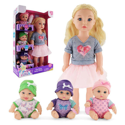 Baby Maziuna Little Darlings The Busy Baby Sitter Doll Playset