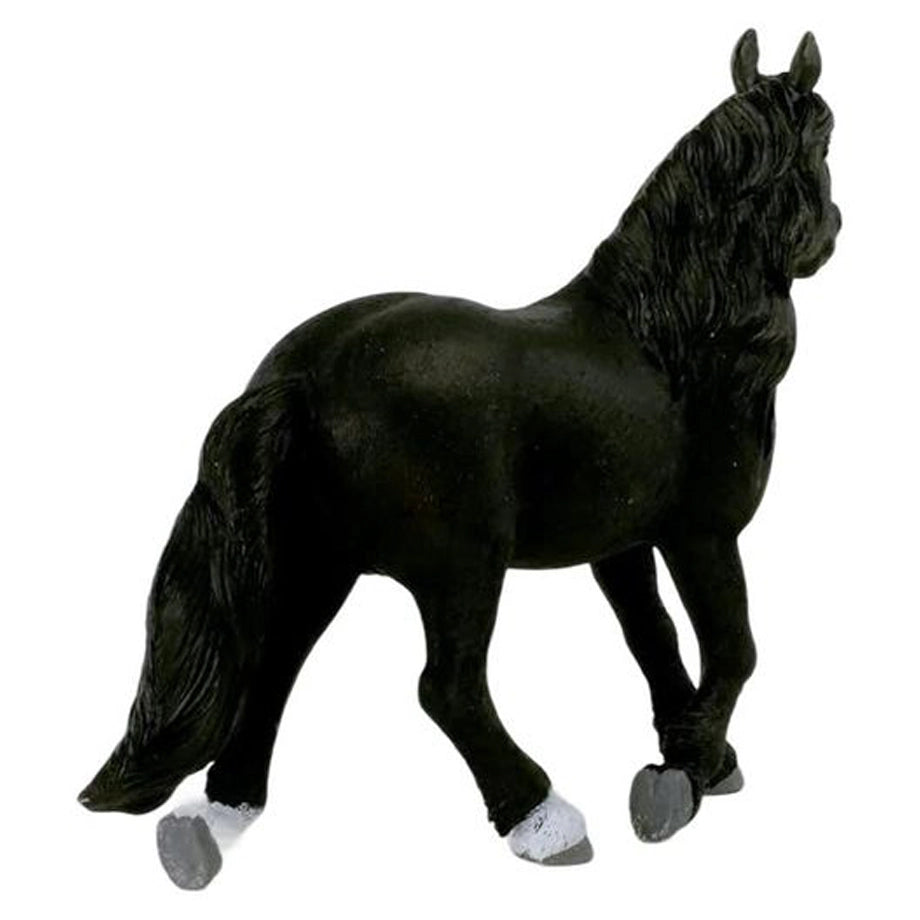 Schleich Farm World Noriker Stallion Figure (?18.54 x 3.81 x 10.92 cm, Black)