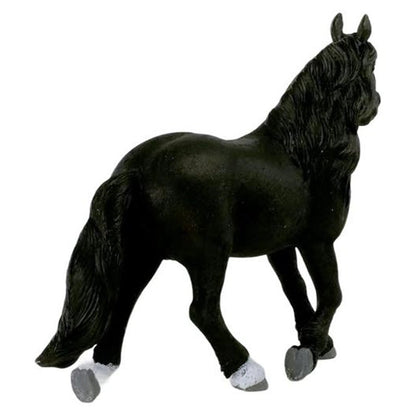 Schleich Farm World Noriker Stallion Figure (?18.54 x 3.81 x 10.92 cm, Black)