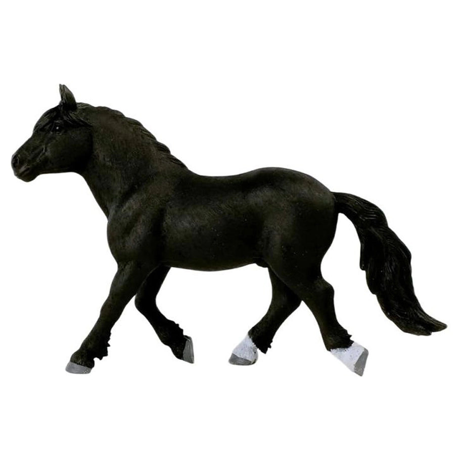 Schleich Farm World Noriker Stallion Figure (?18.54 x 3.81 x 10.92 cm, Black)