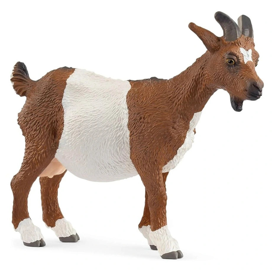 Schleich Farm World Goat Figure (8.2 x 2.49 x 6.5 cm)