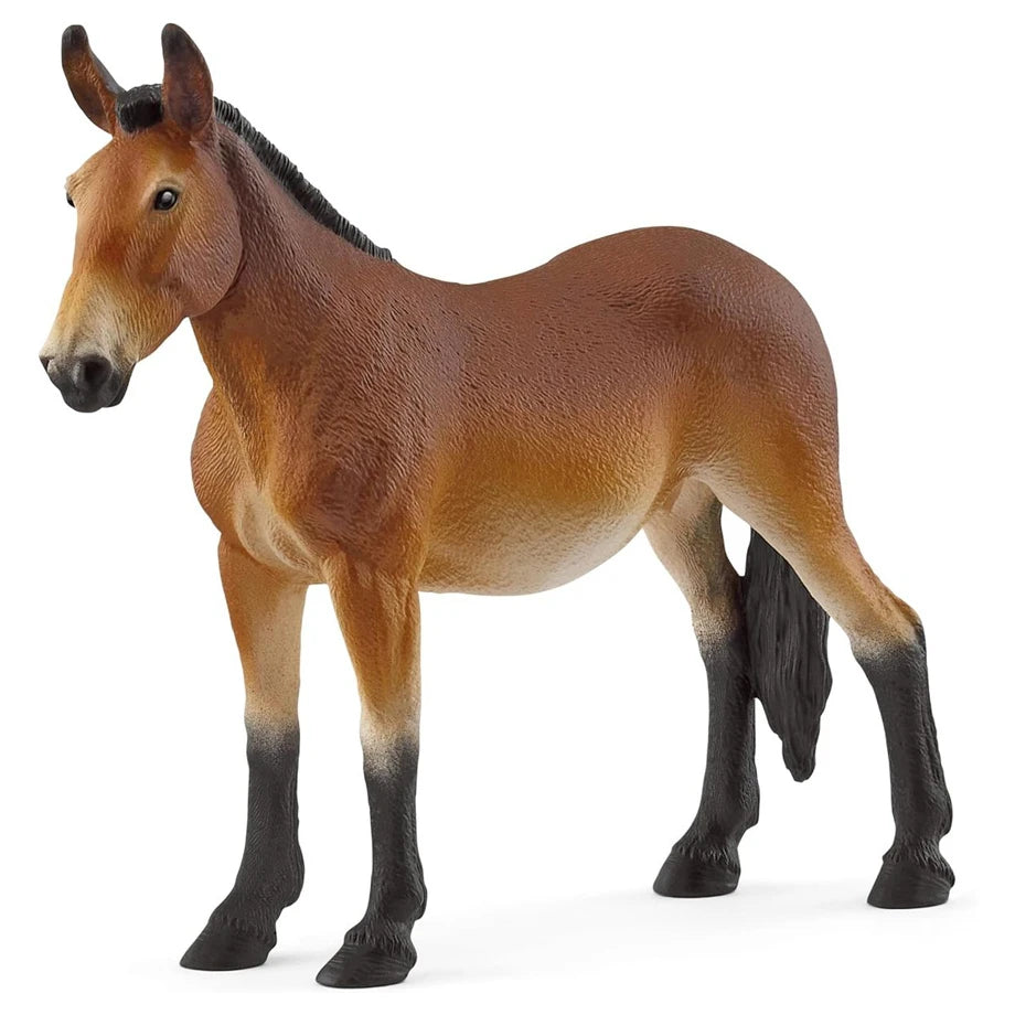 Schleich Farm World Mule Figure (10.49 x 4.5 x 11.99 cm, Brown)