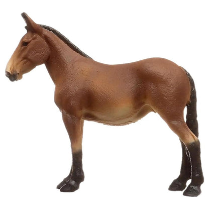 Schleich Farm World Mule Figure (10.49 x 4.5 x 11.99 cm, Brown)