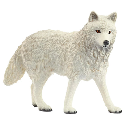 Schleich Wild Life Arctic Wolf Figure (8.31 x 3.2 x 6.10 cm)
