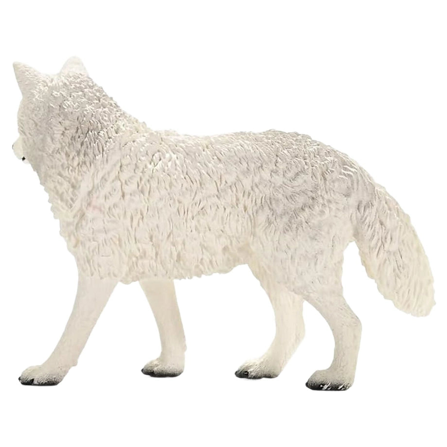 Schleich Wild Life Arctic Wolf Figure (8.31 x 3.2 x 6.10 cm)