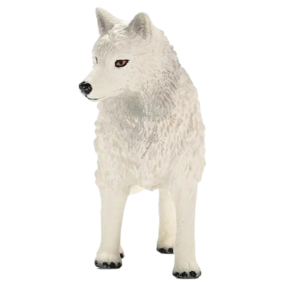 Schleich Wild Life Arctic Wolf Figure (8.31 x 3.2 x 6.10 cm)