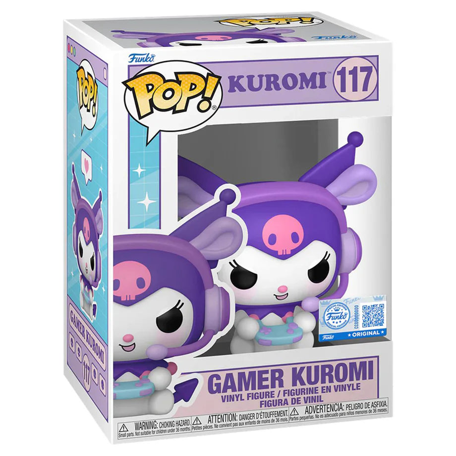 Funko POP! Sanrio- Hello Kitty and Friends:  Kuromi Vinyl Figure (9.1 cm)