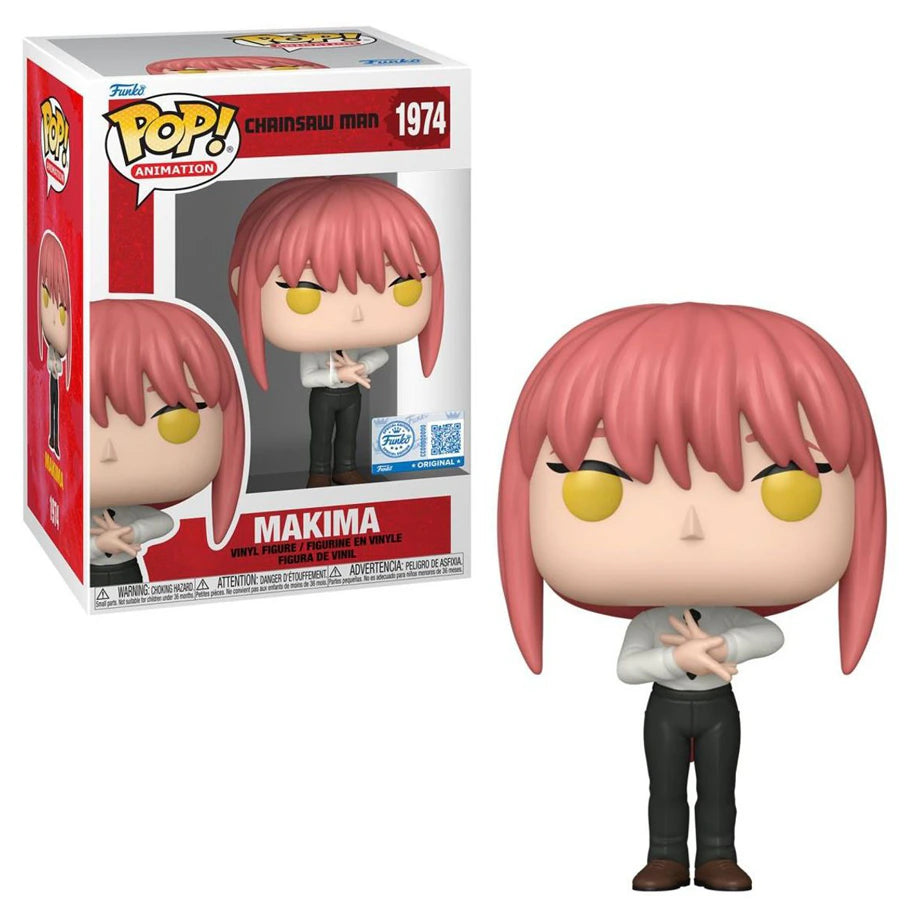 Funko POP! AnimationChainsaw Man : Makima (Hand Sign) Vinyl Figure (9.7 cm)