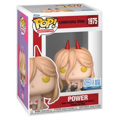 Funko POP! Animation- Chainsaw Man Power (Beach Outfit) Vinyl Figure (8.4 cm)