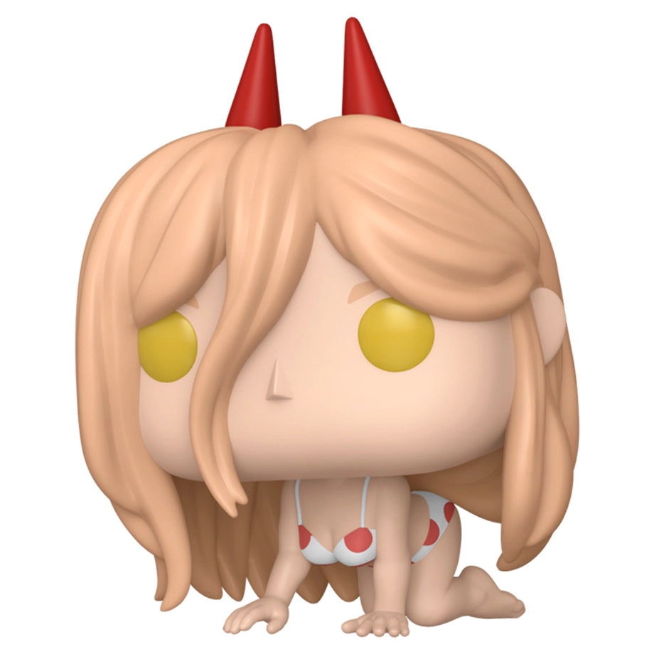Funko POP! Animation- Chainsaw Man Power (Beach Outfit) Vinyl Figure (8.4 cm)