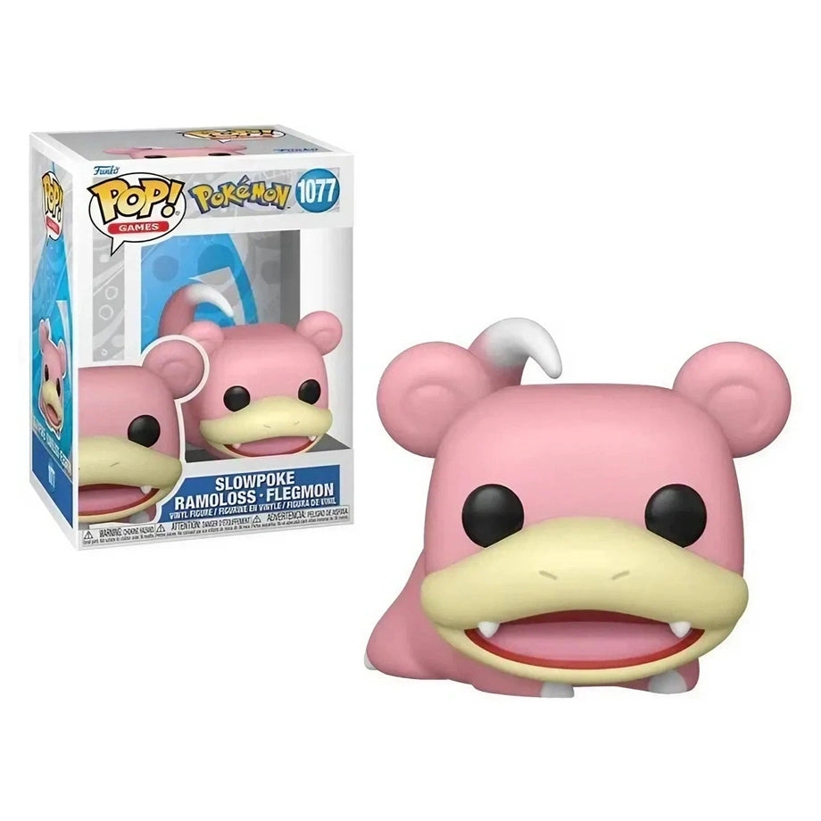 Funko POP! Games: Pokémon Slowpoke Vinyl Figure (6.6 cm)