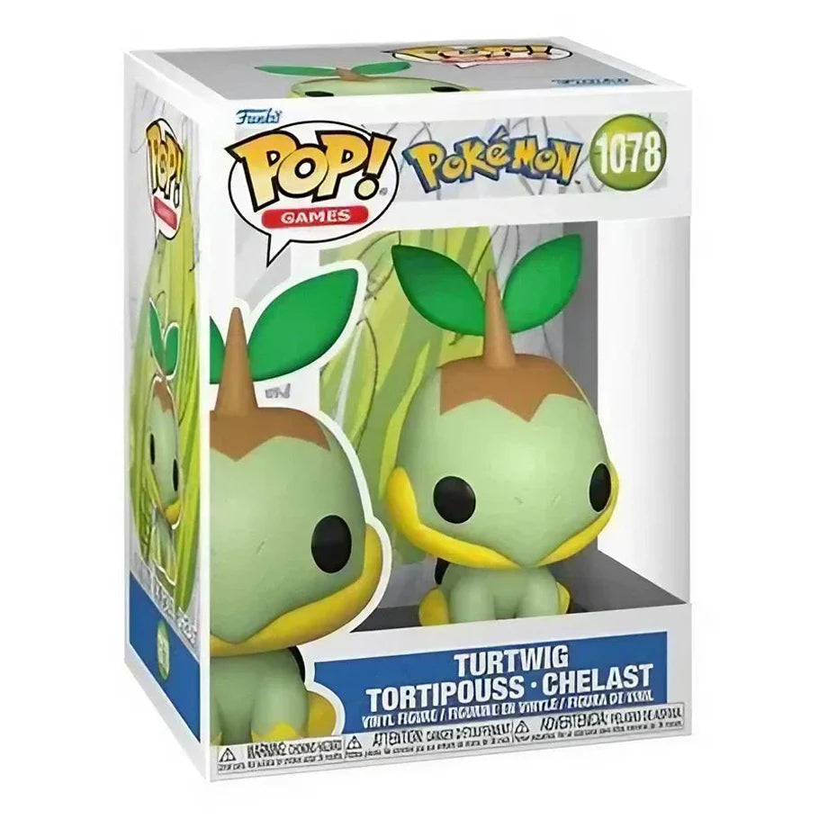 Funko POP! Games: Pokémon Turtwig Vinyl Figure (9.1 cm)