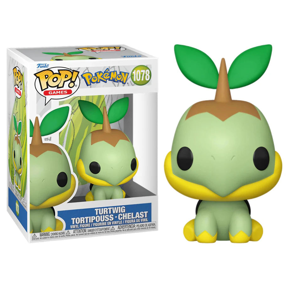 Funko POP! Games: Pokémon Turtwig Vinyl Figure (9.1 cm)