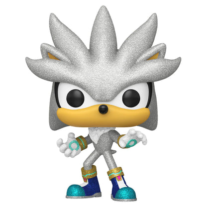 Funko POP! Games: Sonic the Hedgehog Silver (Diamond) Vinyl Figure (11.4 cm)