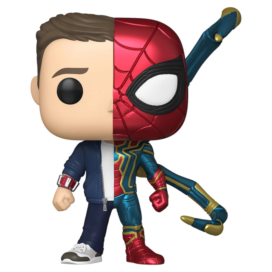 Funko POP! Marvel Peter Parker/Iron Spider Vinyl (9.9 cm)