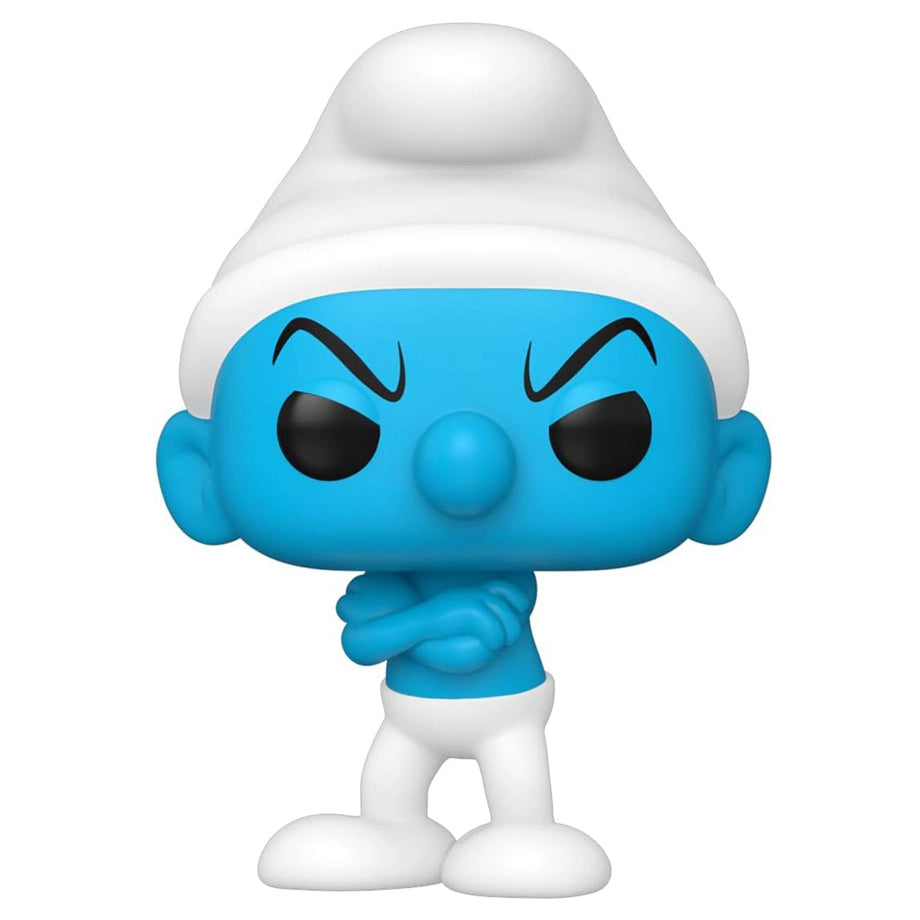 Funko POP! The Smurfs Grouchy Smurf Vinyl Figure (10 cm)