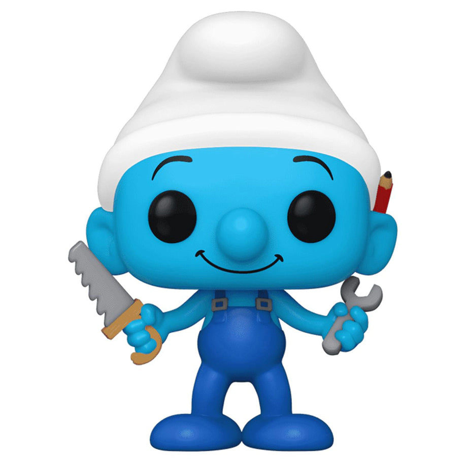 Funko POP! The Smurfs Handy Smurf Vinyl Figure (10.16 cm)