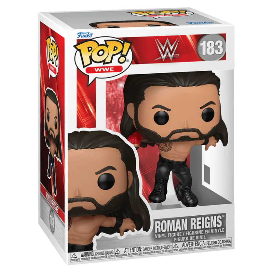 Funko POP! WWE Roman Reigns (Superman Punch) Vinyl Figure (10.9 cm)