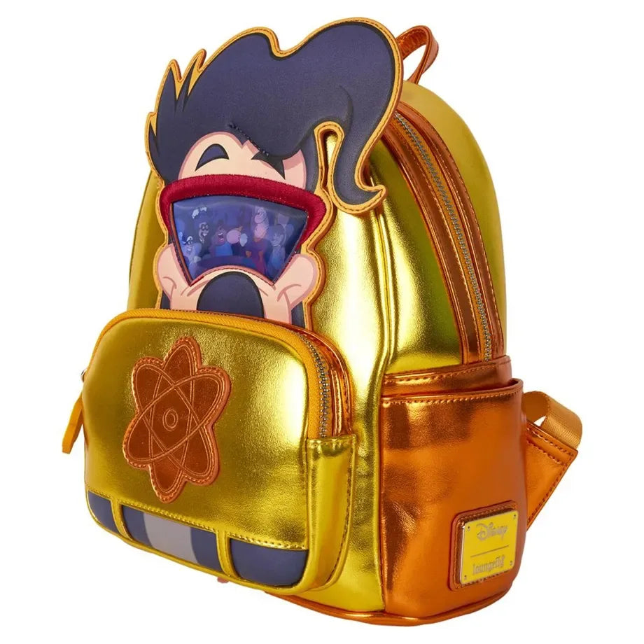 Loungefly x Funko POP! A Goofy Movie Max Powerline Cosplay Lenticular Mini Backpack (22.8 x 11.4 x 26.6 cm)