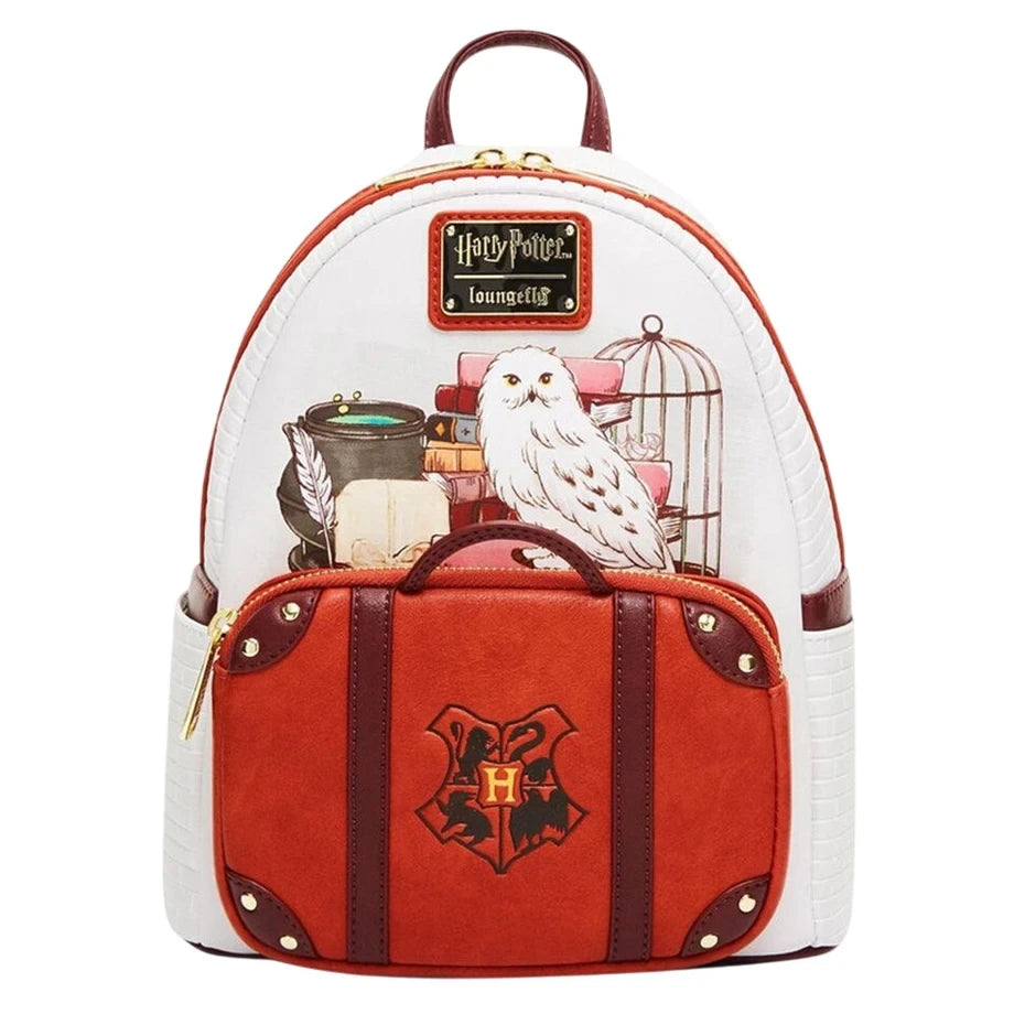 Loungefly x Funko POP! Harry Potter Hedwig with Magical Items Mini Backpack (24.13 x 12.7 x 26.67 cm)