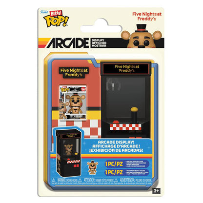 Funko Bitty POP! Five Nights at Freddy's: Toy Freddy Vinyl Figure with Arcade Display (8.8 cm)