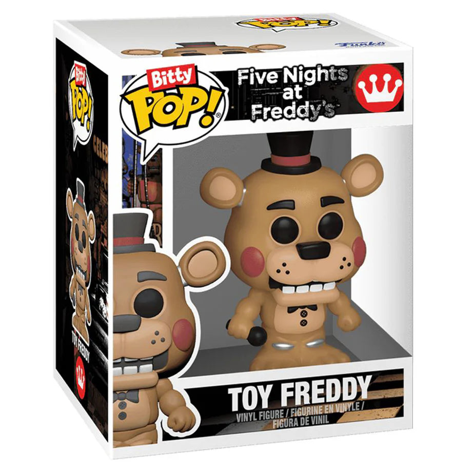 Funko Bitty POP! Five Nights at Freddy's: Toy Freddy Vinyl Figure with Arcade Display (8.8 cm)