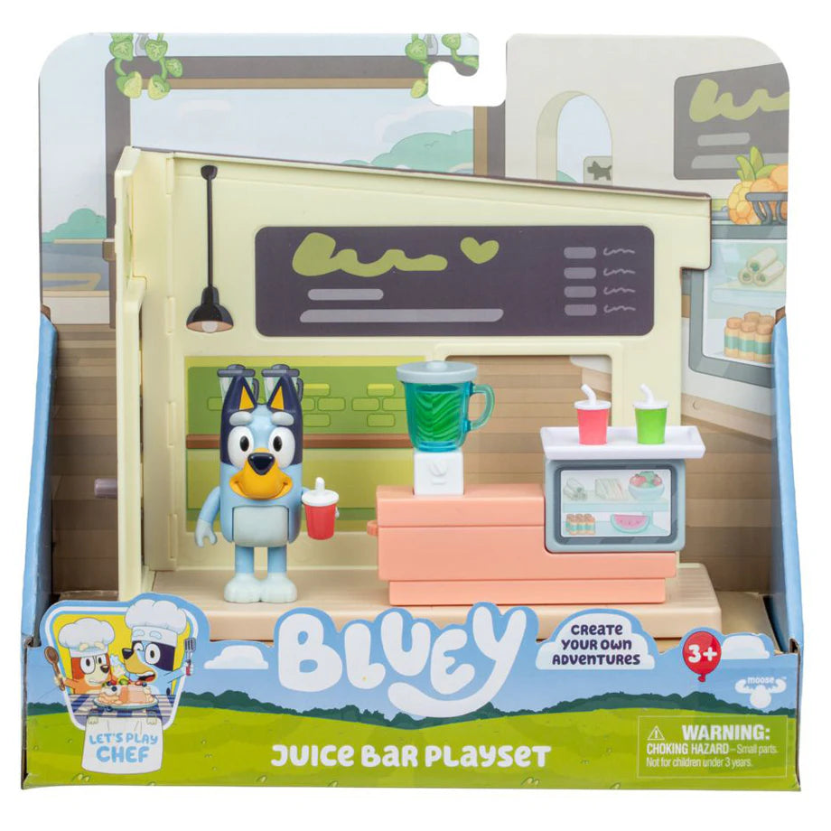 Bluey Let's Play Chef Juice Bar Playset (7.6 cm)