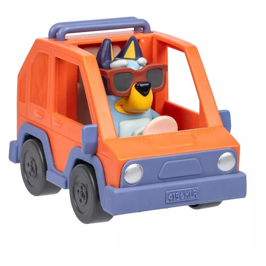 Bluey Series 13 Mini 4WD Vehicle with Bluey Figure Playset (7.6 cm)